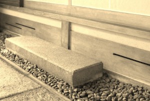 京町家、数奇屋造りの石仕事|石の建築物|京都の石屋/特注品|芳村石材店