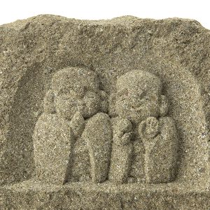 石仏、創作六地蔵、日本で彫刻、 （長岡 和慶｜世界芸術家辞典